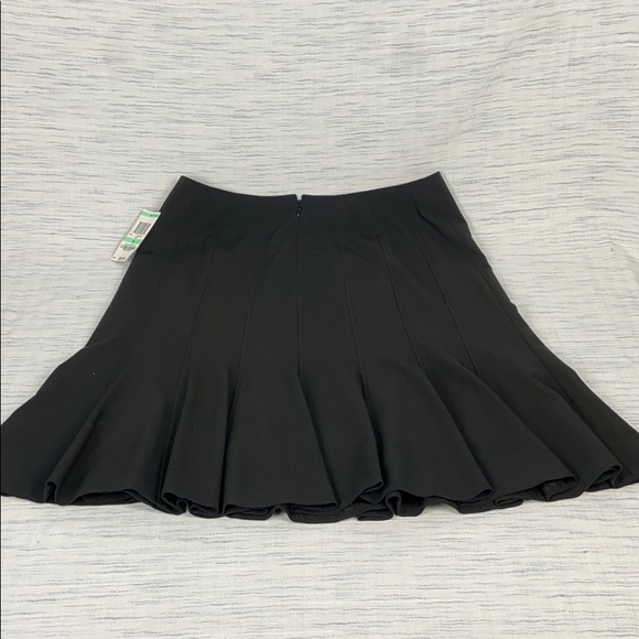 NWT Alfani Black Flare Work Skirt, Size 8 - Picture 6 of 7